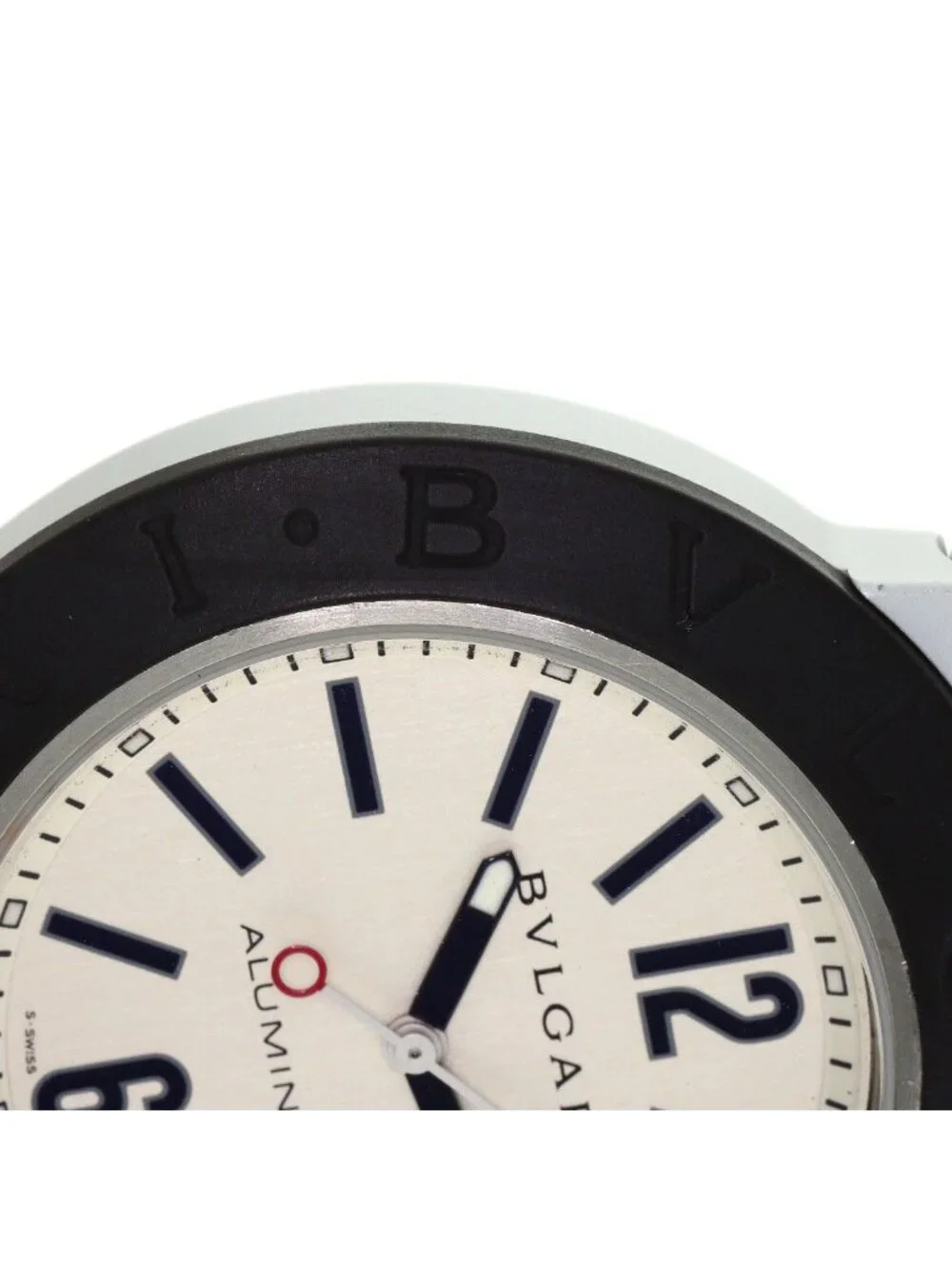 Bvlgari Diagono Aluminum Watch Rubber